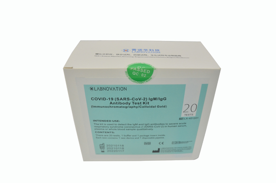 Zestaw do samodzielnego testowania przeciwciał OEM Zestaw testowy do ciężkiego ostrego zespołu oddechowego Coronavirus 2