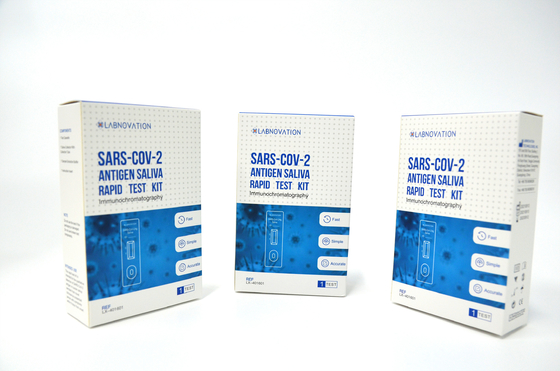 ISO13485 Labnovation Zestaw testowy antygenu śliny 1 Test Szybki zestaw antygenowy