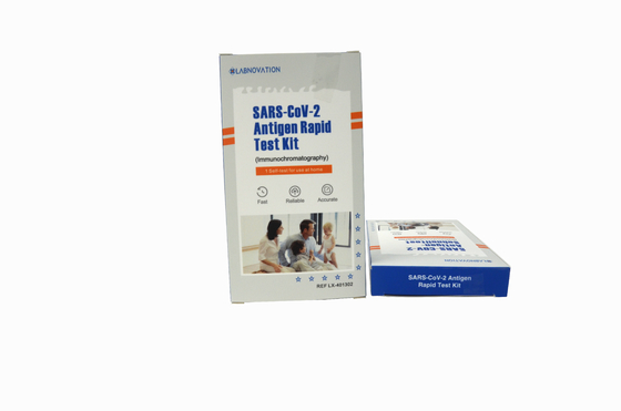 Wymaz z nosa Zestaw szybkiego testu SARS COV 2 Antigen Prosta obsługa z certyfikatem CE