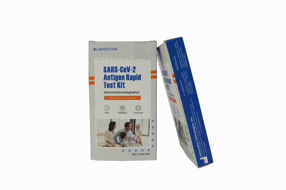 Zestaw do samodzielnego testowania antygenu pojedynczego opakowania wykrywający SARS-CoV-2 Nukleokapsyd Certyfikat CE