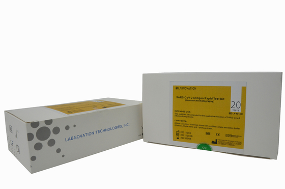Zestaw szybkiego testu SARS-CoV-2 Zestaw szybkiego testu antygenu 20 testów Profesjonalny zestaw do diagnozy antygenu