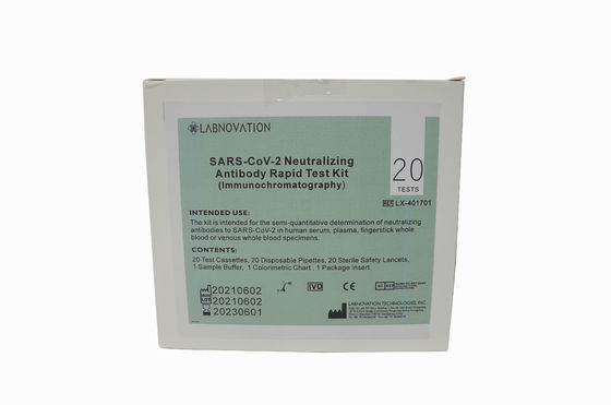 CoV-19 Jednoetapowy zestaw testowy przeciwciał neutralizujących ISO9001
