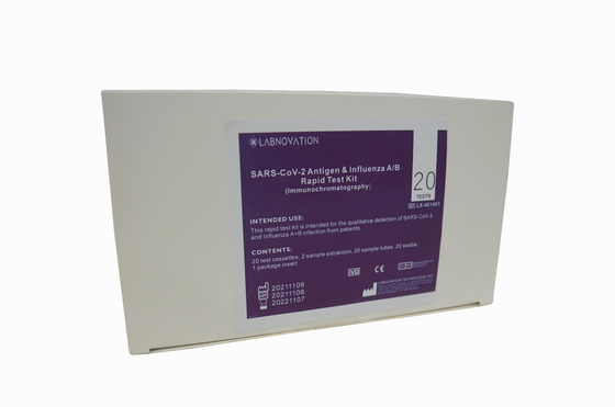 Wymazy z jamy ustnej i gardła Combo Influenza AB Rapid Test Kit ISO9001