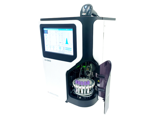 Analizator HbA1c LD-560 Labnovation Najnowszy w pełni zautomatyzowany analizator Metoda HPLC Certyfikowany analizator HbA1c IFCC i NGSP