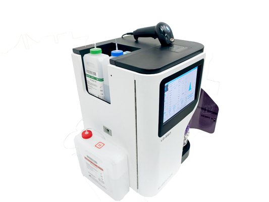 Analizator HbA1c LD-560 Labnovation Najnowszy analizator do testowania HbA1c Metoda HPLC Podwójny tryb pracy