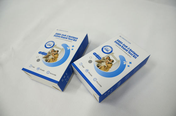 jakość  SARS-CoV-2 Saliva Self Test Kit Single Pack Portable RTK Ag Saliva Test Kit fabryka