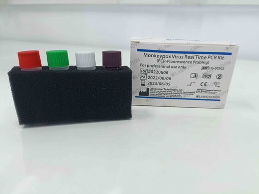 Zestaw testowy PCR w czasie rzeczywistym Monkeypox Kanały wykrywania FAM Transport w warunkach zamrożenia