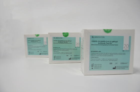 ISO 9001 Zestaw testowy przeciwciał Igm Igg przeciwko COVID-19 No Professional