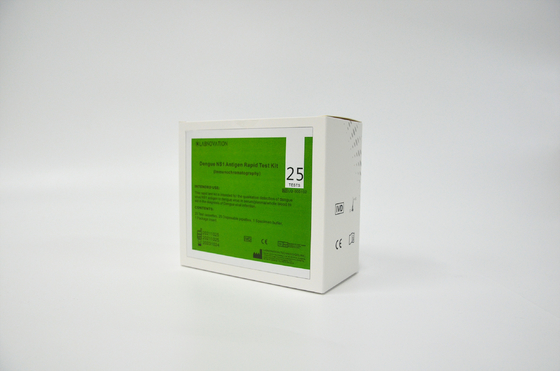 Dokładność 95% Zestaw testowy antygenu białej dengi NS1 Szybki immunologiczny test chromatograficzny