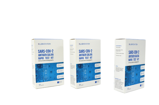 ISO13485 Labnovation Zestaw testowy antygenu śliny 1 Test Szybki zestaw antygenowy