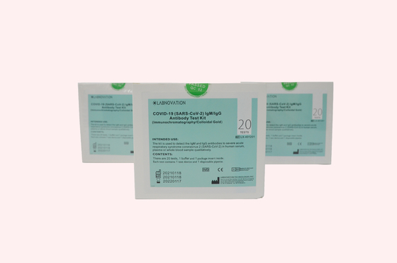Labnovation CoV-19 IgG IgM Rapid Anti Body Test Kit 1 kropla 20ul