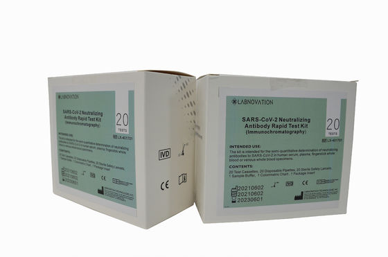 CoV-19 Jednoetapowy zestaw testowy przeciwciał neutralizujących ISO9001