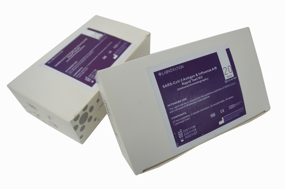 CoV-19 Antigen Influenza A&amp;B Test Kit 90% zestaw testowy na grypę A i B o wysokiej swoistości