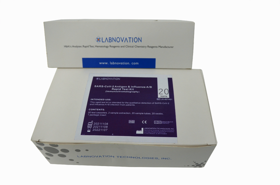 Wymazy z jamy ustnej i gardła Combo Influenza AB Rapid Test Kit ISO9001
