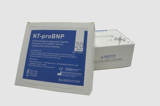 Test POCT niewydolności serca N-terminal Brain Natriuretic Peptide Precursor Zestaw testowy NT-ProBNP