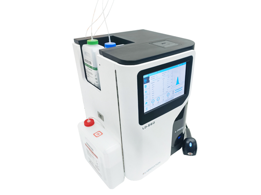 Metoda HPLC Analizator testowy HbA1c Analizator laboratoryjny Tryb podwójny dla opcji